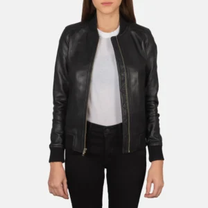 Female leather jackets