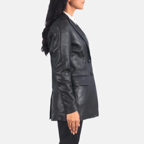 lady leather jacket