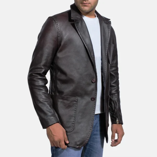 men leather jacket