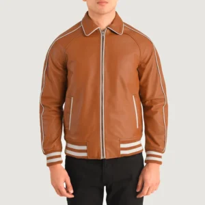 men leather jacket