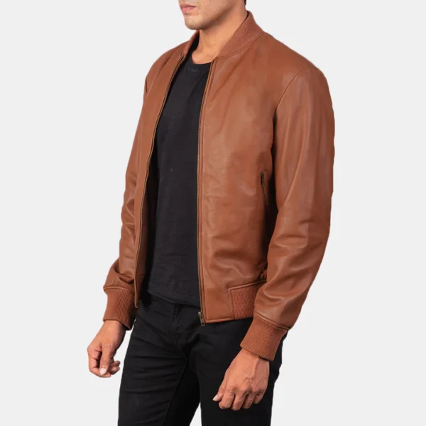 men leather jacket